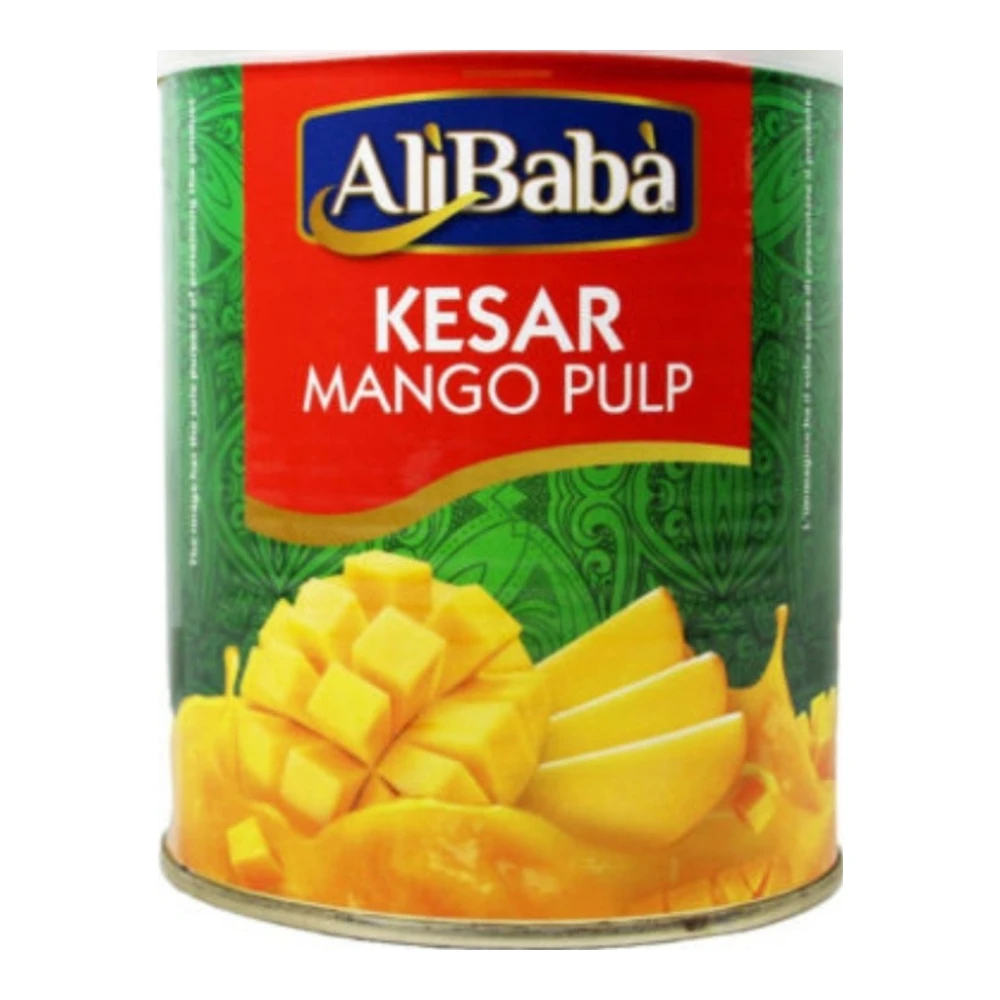 ALIBABA Canned Mango Pulp (Kesar)