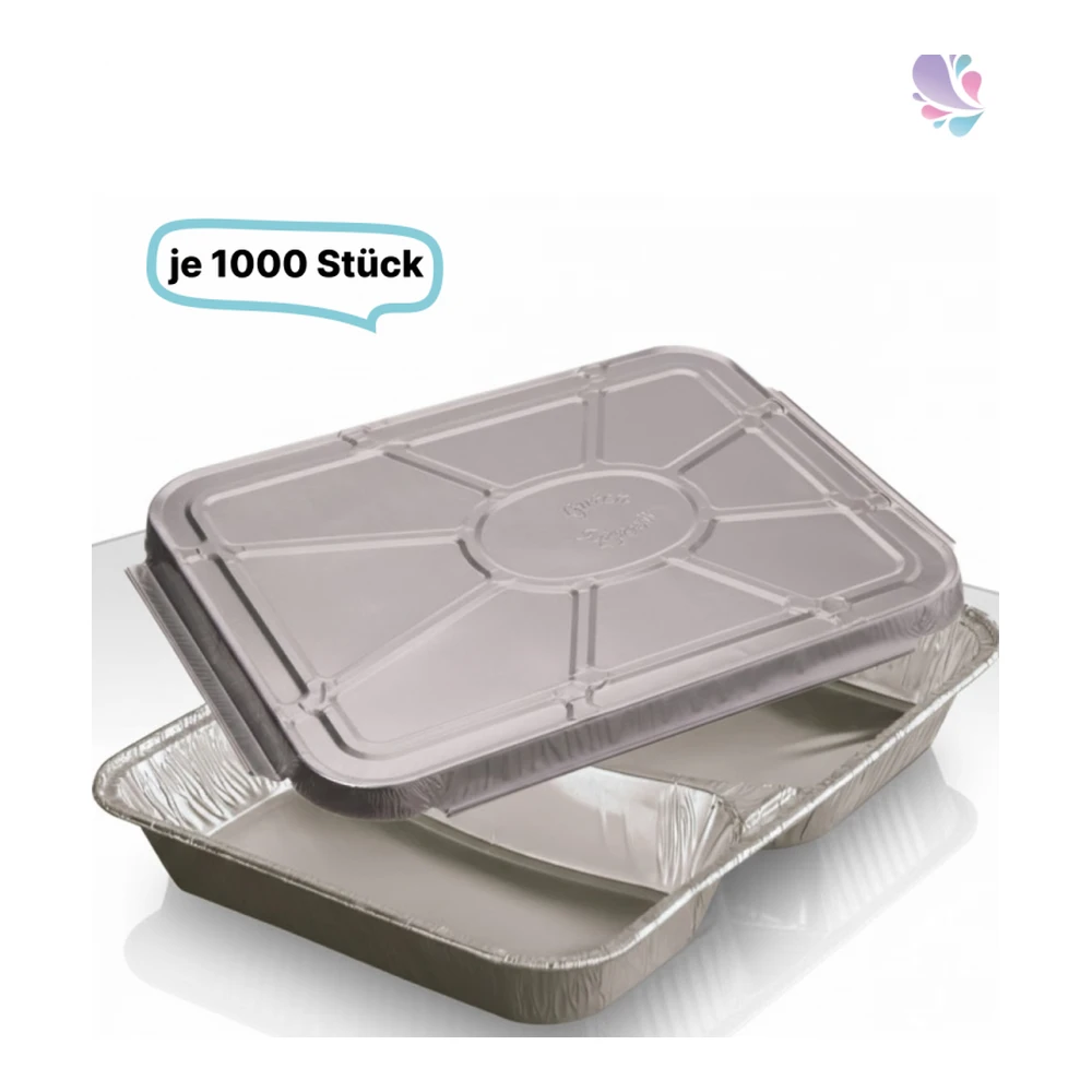 Alu Schale R65 rechteckig premium
