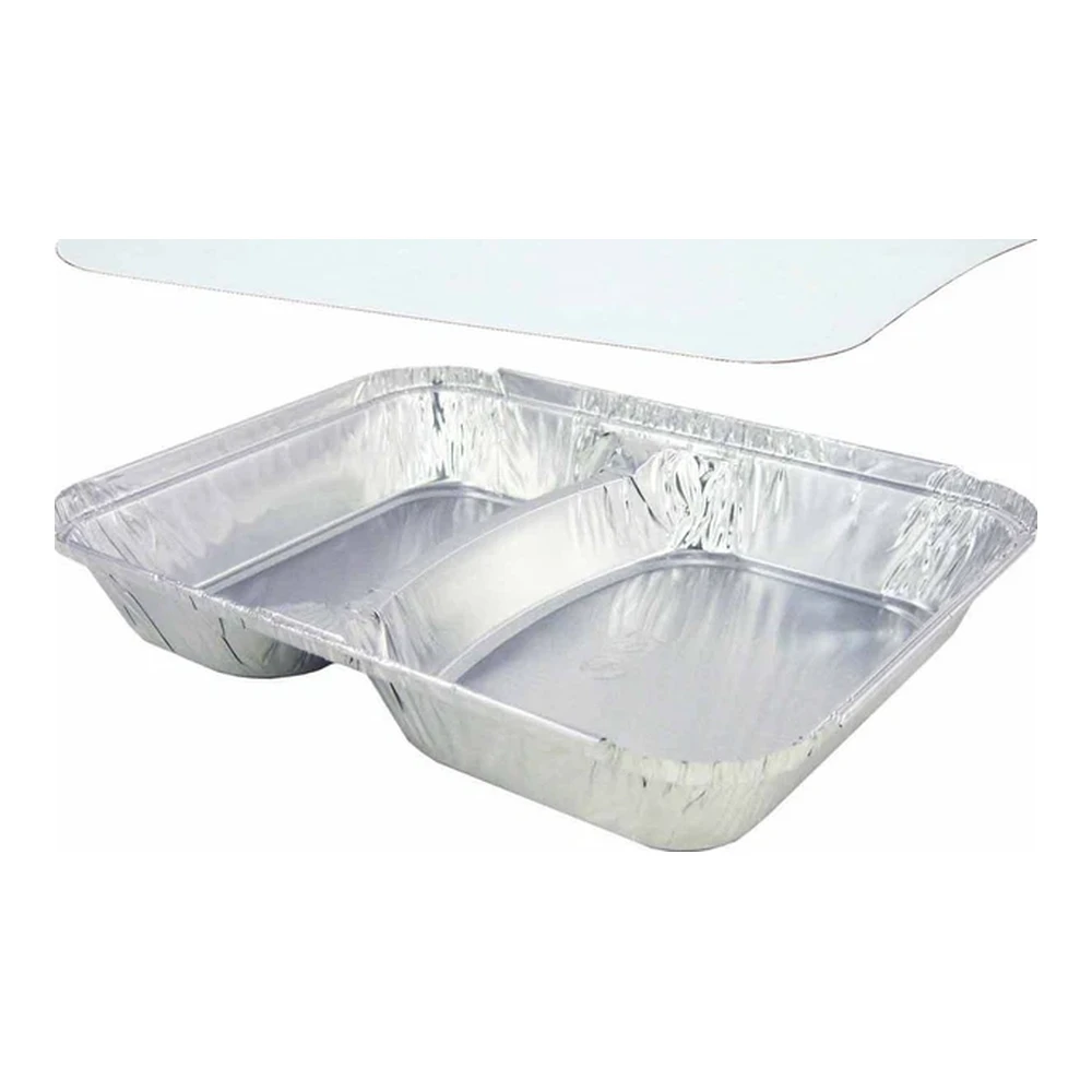 Alu Schale premium R80L flach 2-geteilt