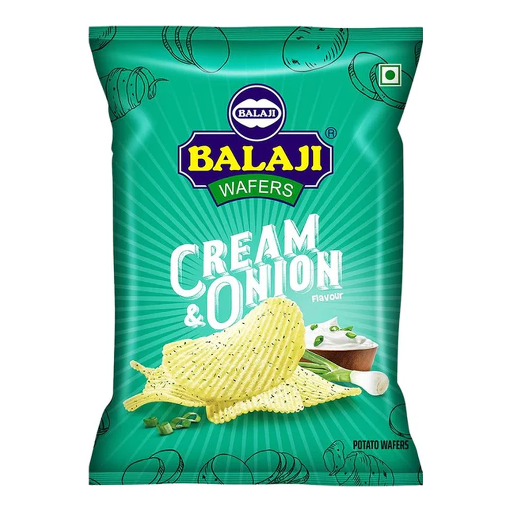 BALAJI Wafers Cream & Onion
