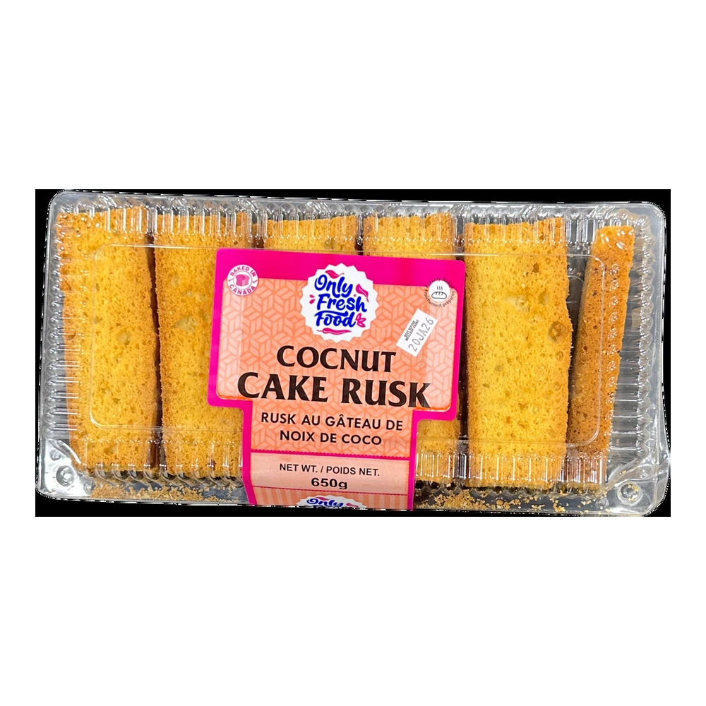 BEST FOOD Coconut Cake Rusk
