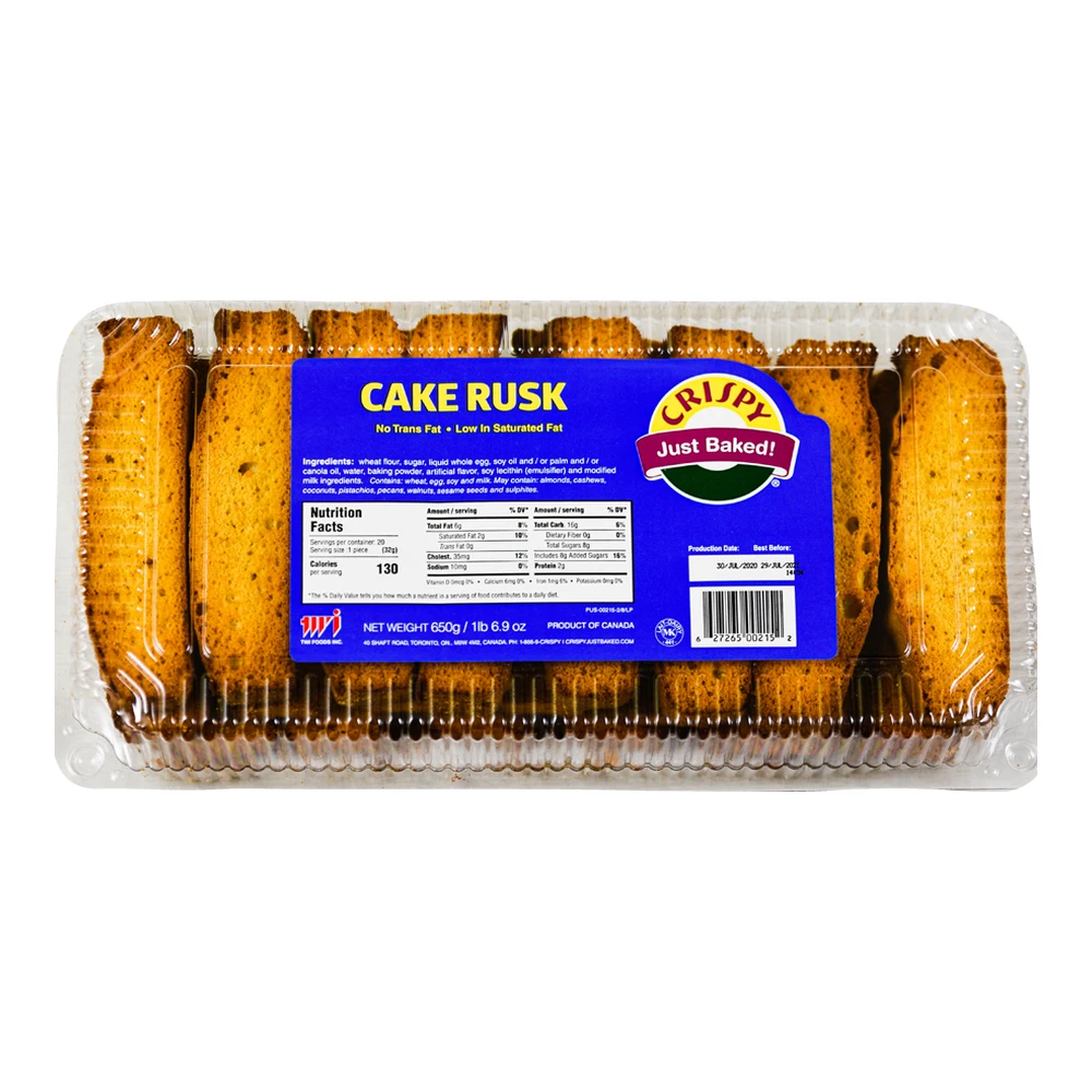 BEST FOOD Crispy Cake Rusk