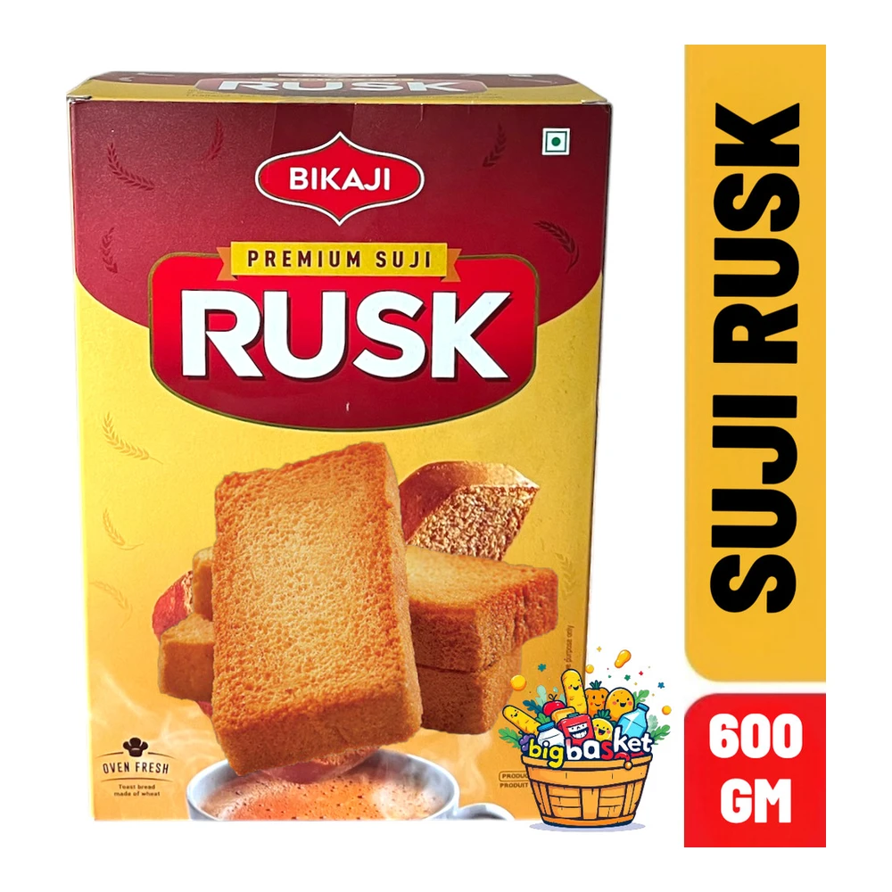 BIKAJI Suji Rusk