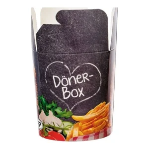 Dönerbox mit Druck 16oz
