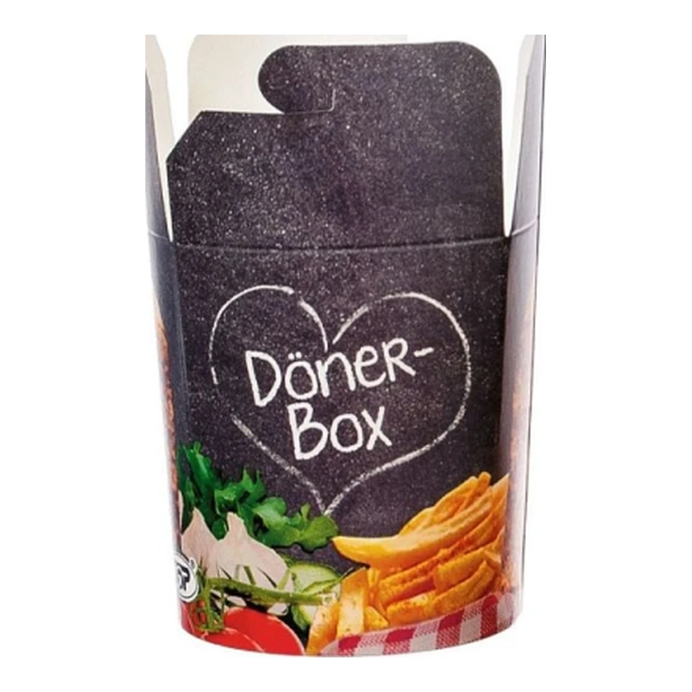 Dönerbox mit Druck 16oz