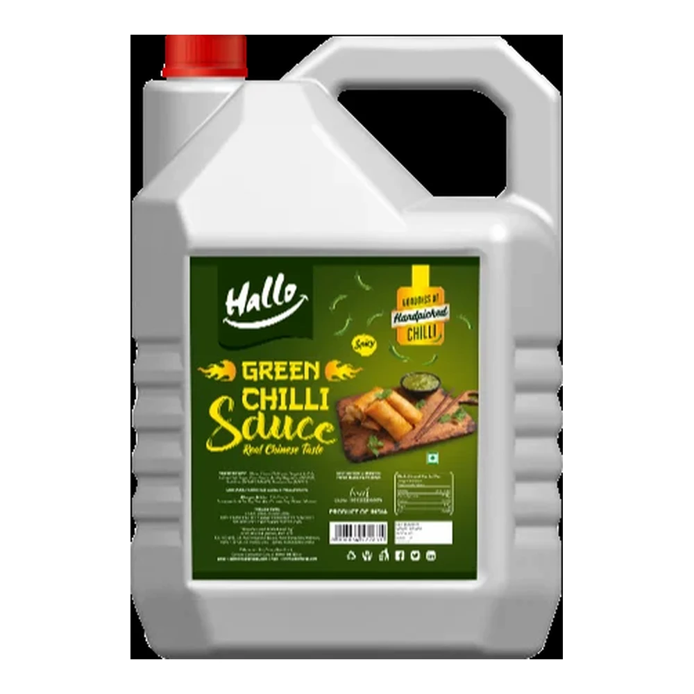 HALLO Green Chilli Sauce
