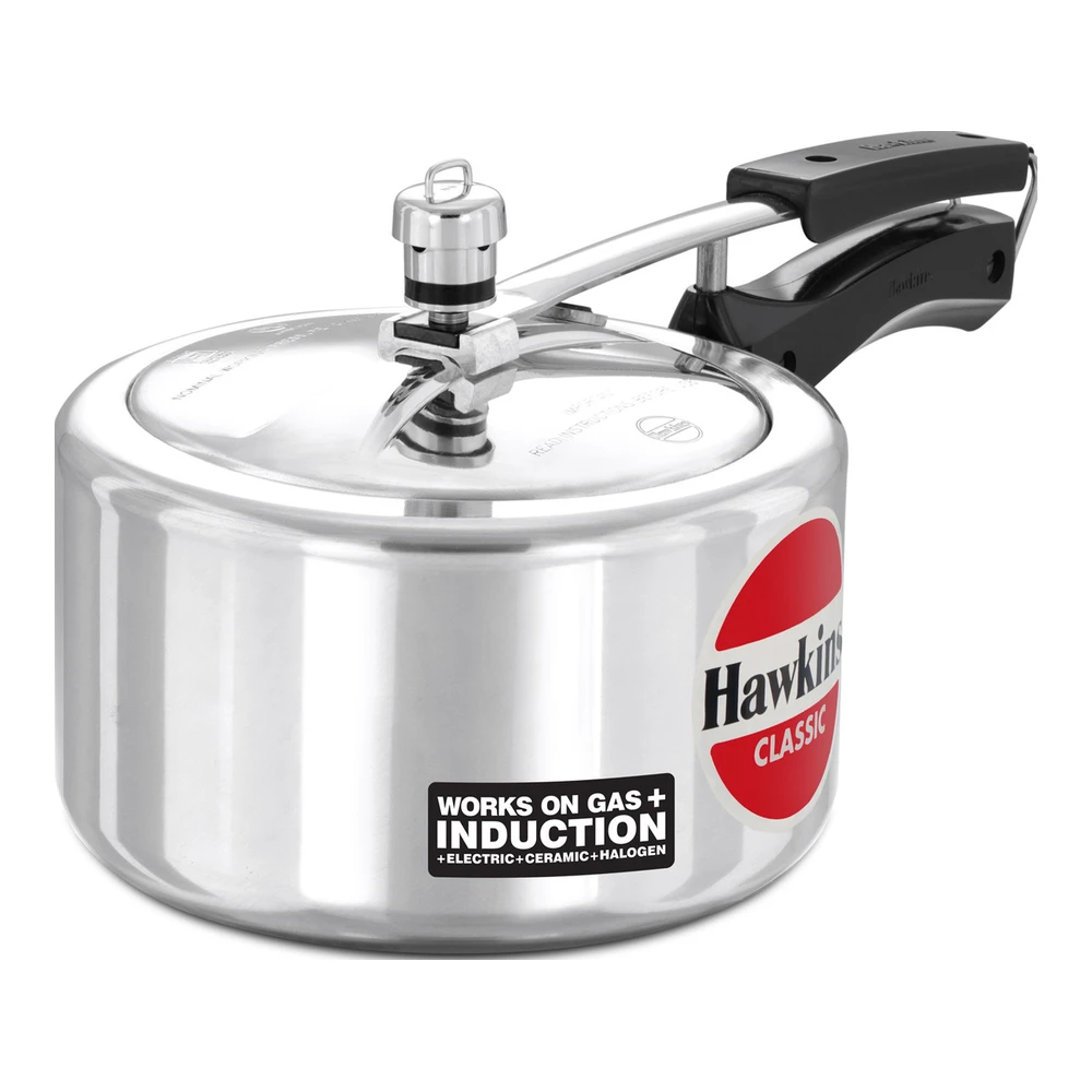 HAWKINS Pressure Cooker Classic 3 Ltr Wide Induction (Icl3W)