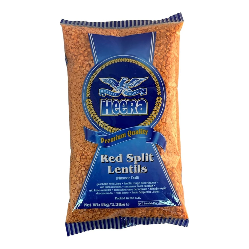 HEERA Red Split Lentils (Brick)