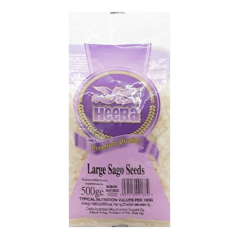 HEERA Tapioca Seeds - Large (IND) Sago