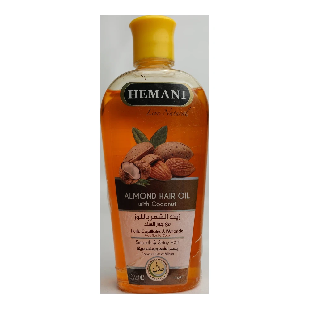 HEMANI Hair Oil Almond 200ml
