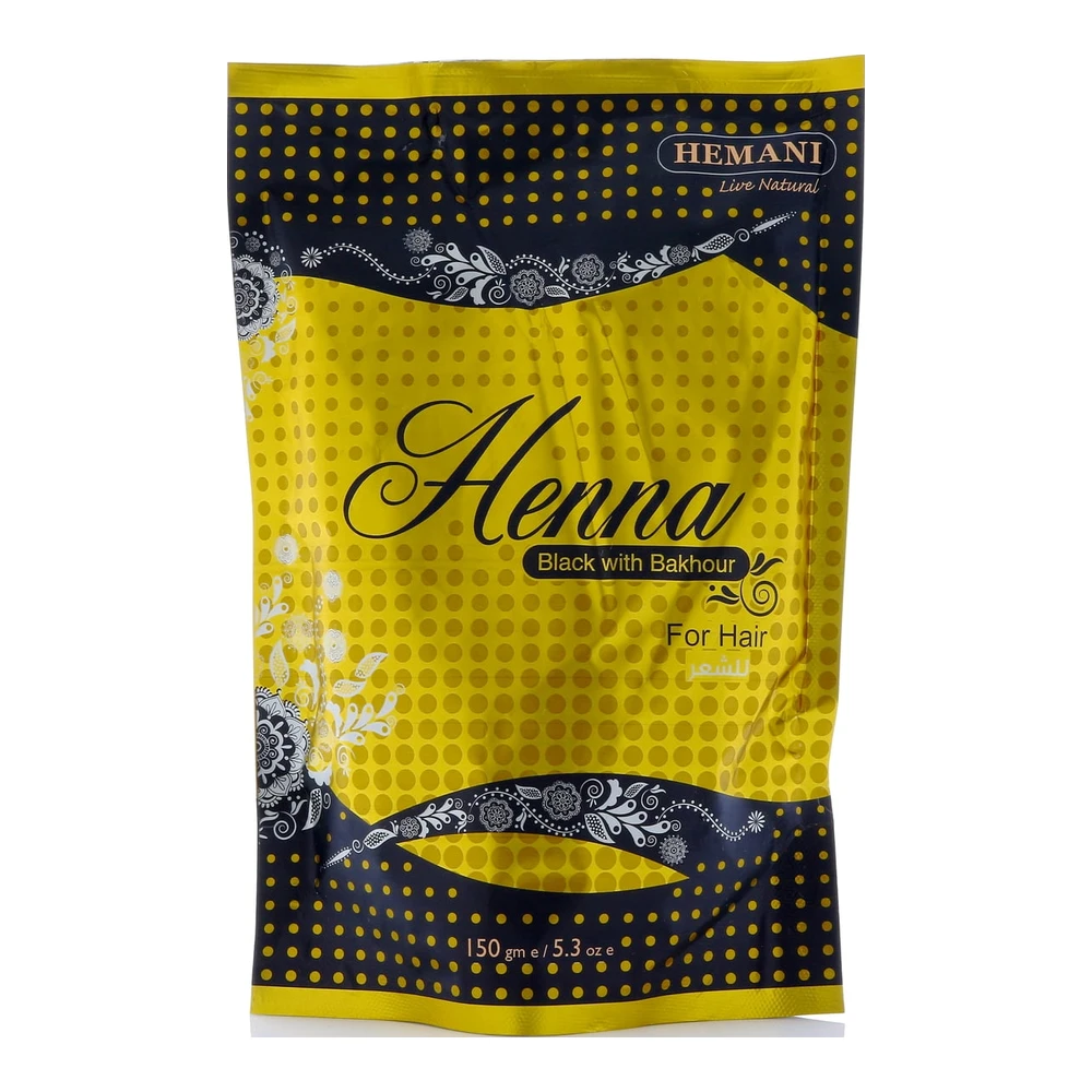 HEMANI Henna Black With Bakhour