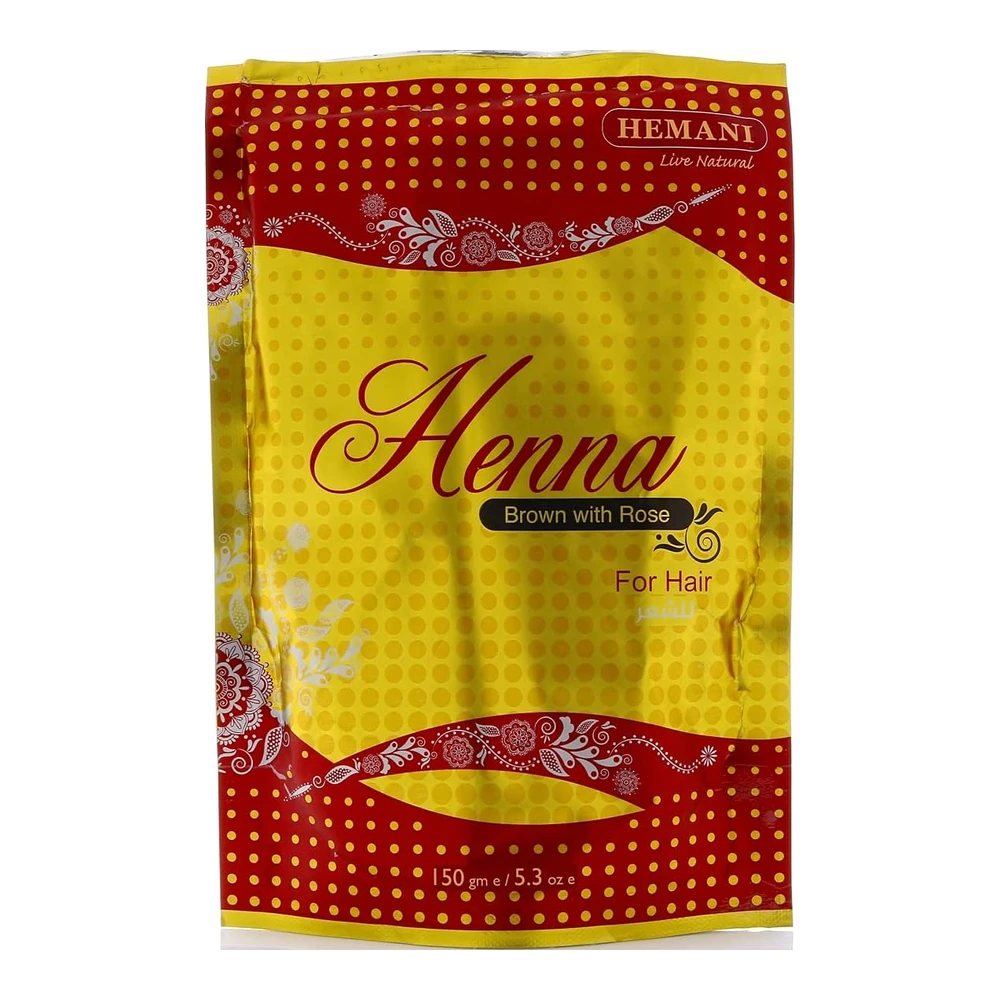 HEMANI Henna Brown With Rose