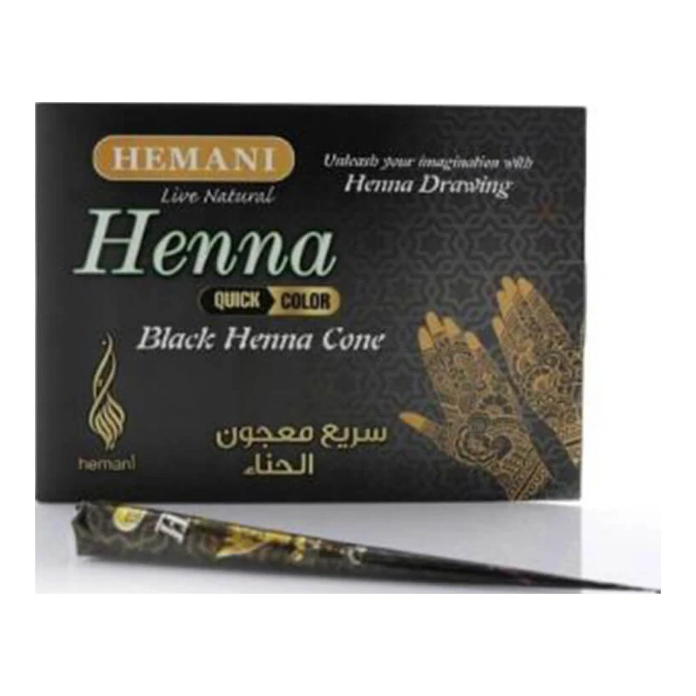 HEMANI Henna Cone Black 25g