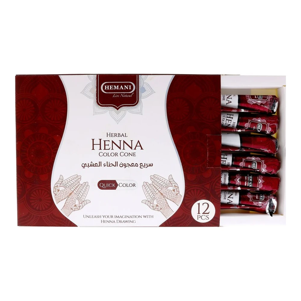 HEMANI Henna Cone Red 25g