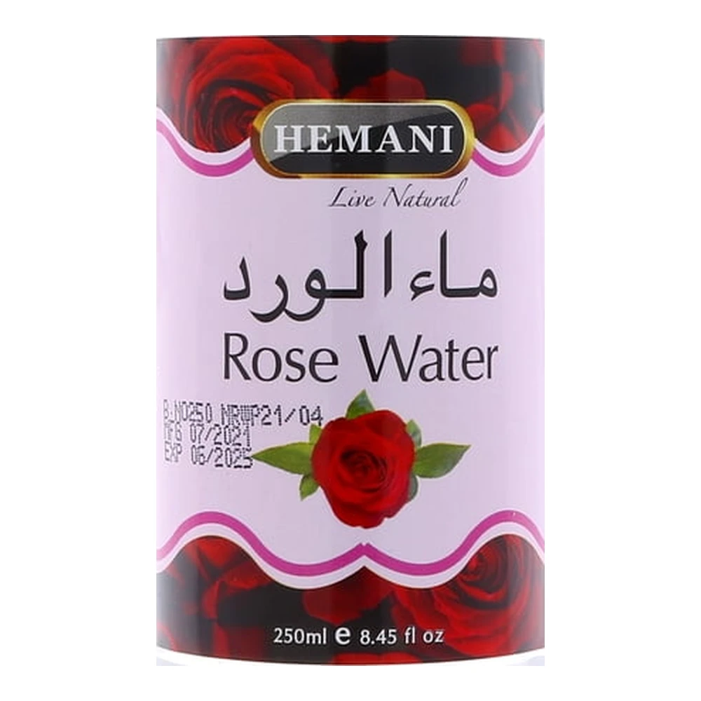 HEMANI Rose Water 250ml (Plastic)