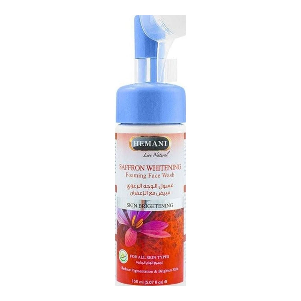HEMANI Saffron Whitening Foaming Face Wash