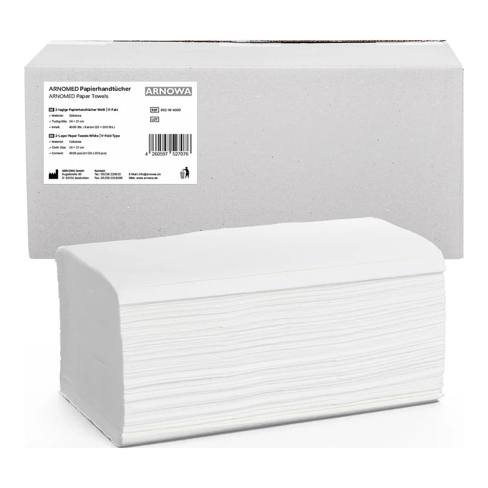 Handtuchpapier 2-lagig Premium 3.200 Blatt