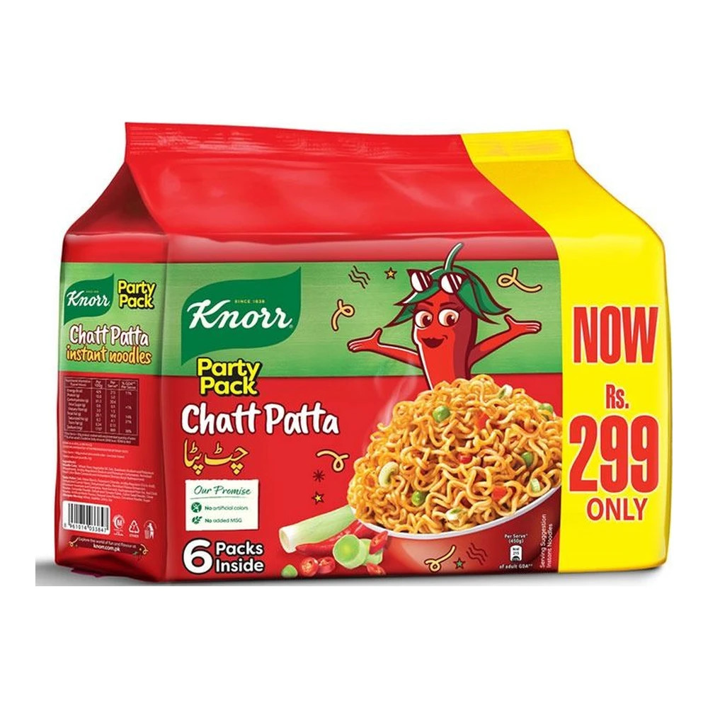 KNORR Chatpatta Multi Pack of 6