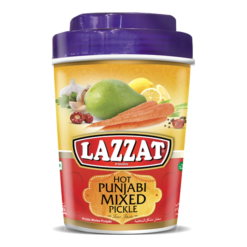 LAZZAT Hot Punjabi Mix Pickle