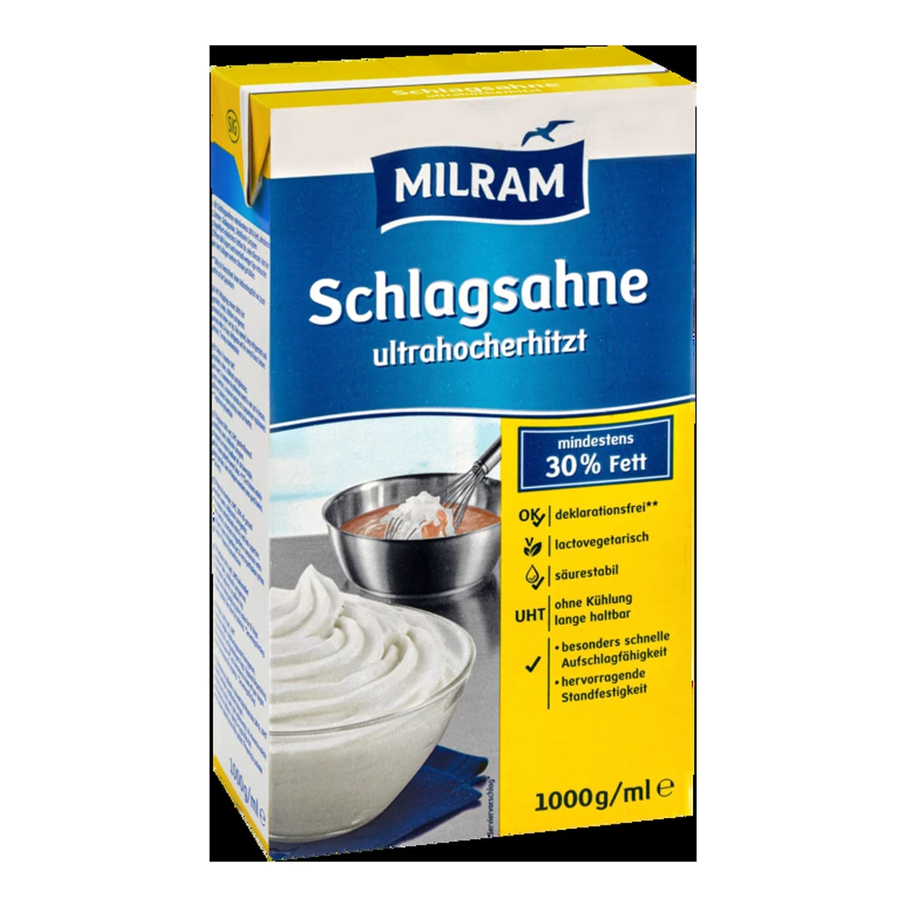 MILRAM Schlagsahne 30%