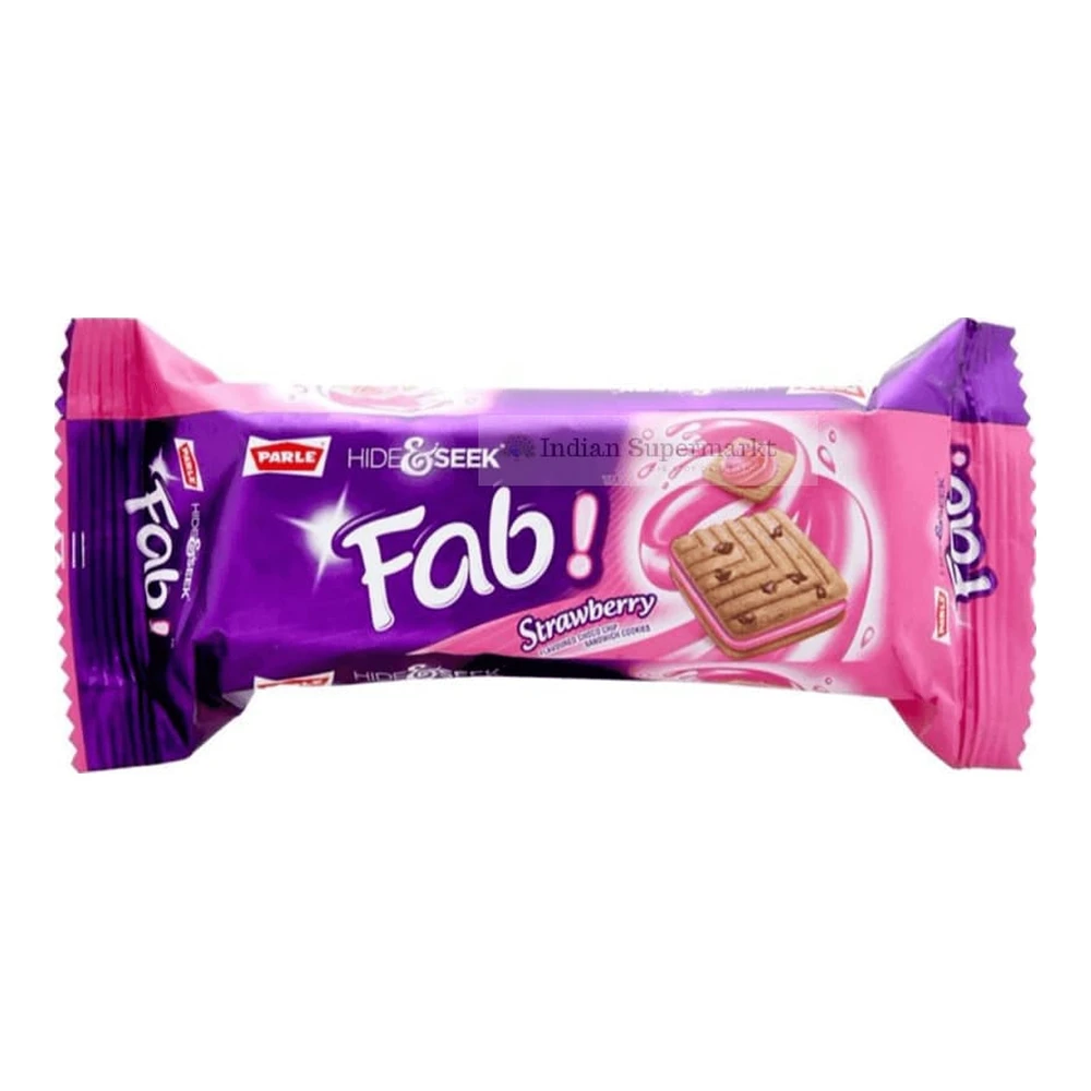 PARLE G Hide & Seek Fab Strawberry Biscuits