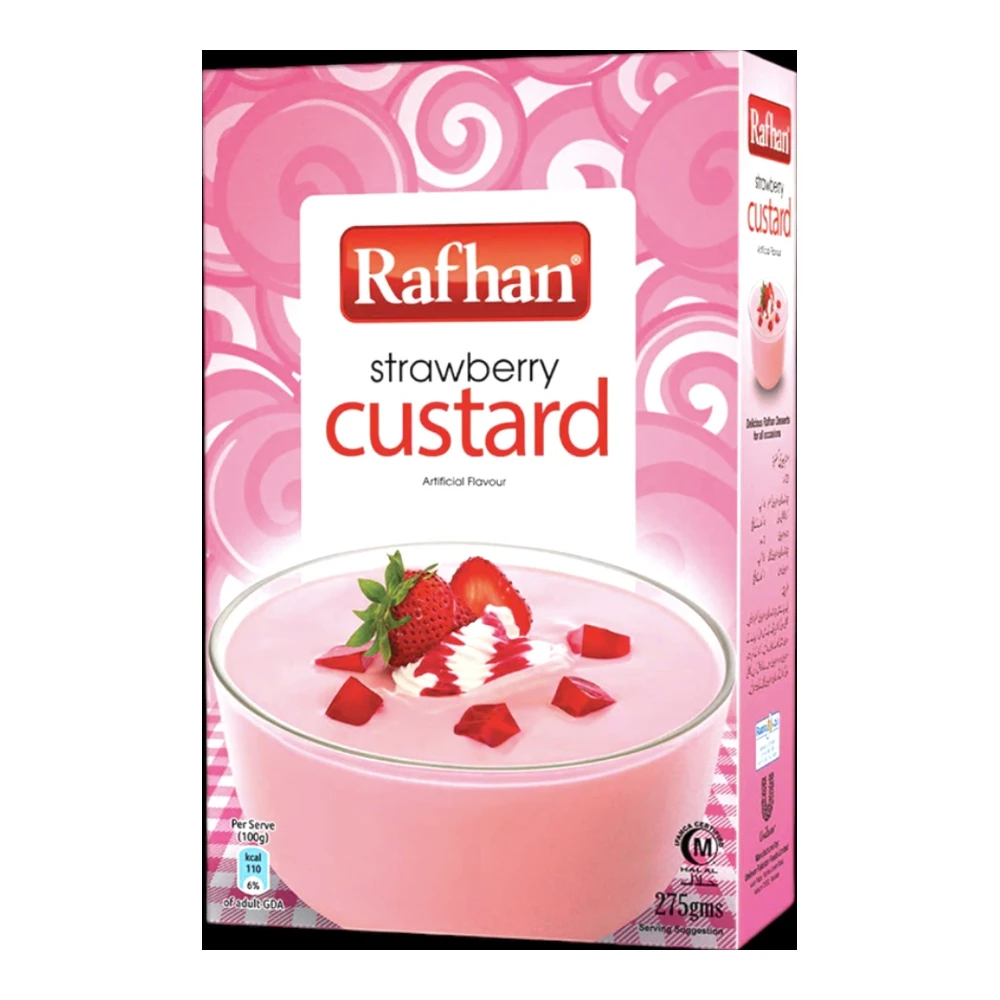 RAFHAN Strawberry Custard