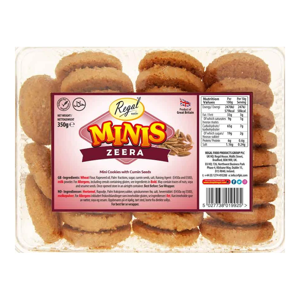REGAL Minis Jeera Cookies
