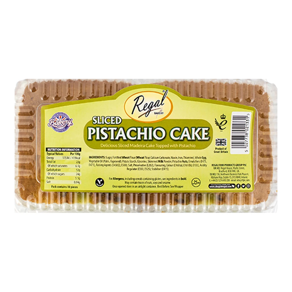 REGAL Pistachio Sliced Cake