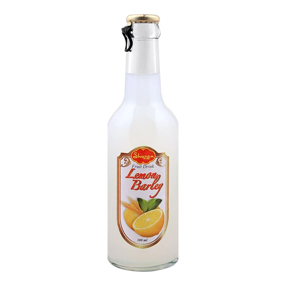 SHEZAN Lemon Barley Glasflasche