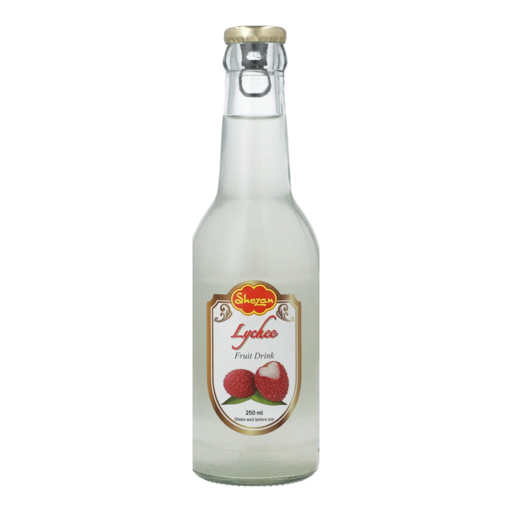 SHEZAN Lychee Glasflasche
