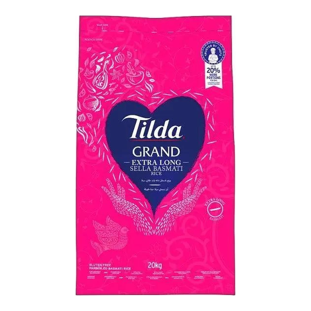 TILDA Grand Sella Rice 20KG