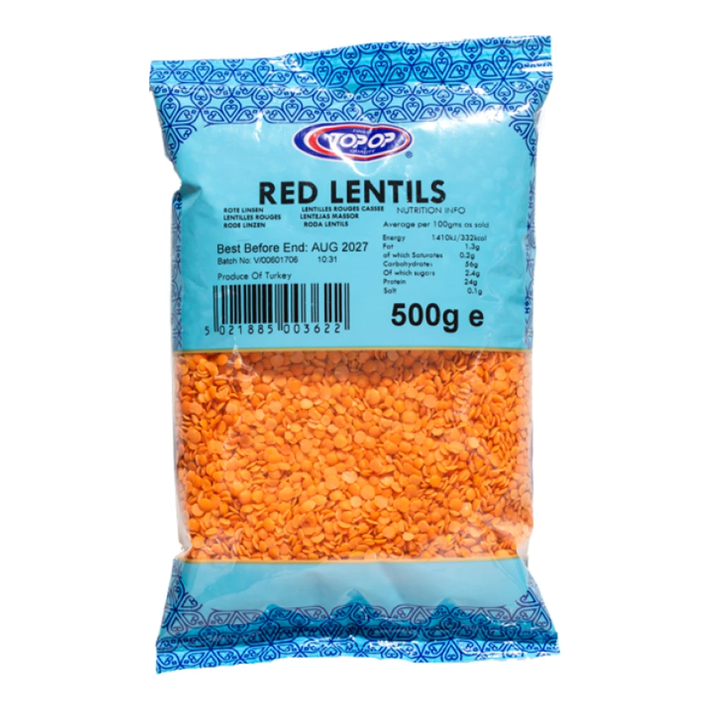 TOP-OP Red Split Lentils (Masoor Dall)