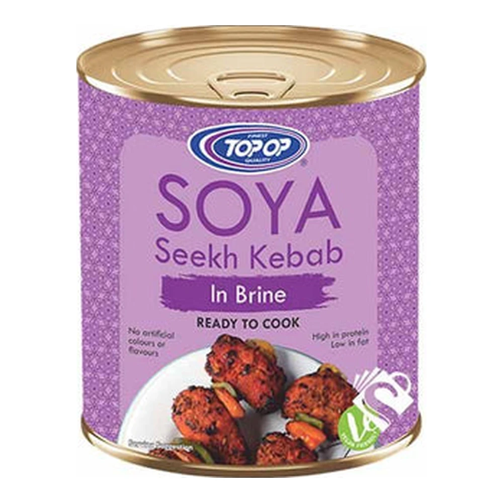 TOP-OP Soya Seekh Kebab in Brine