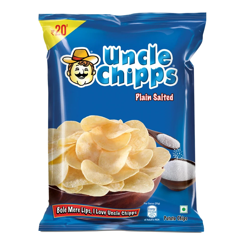 UNCLE Chips Plain Salted