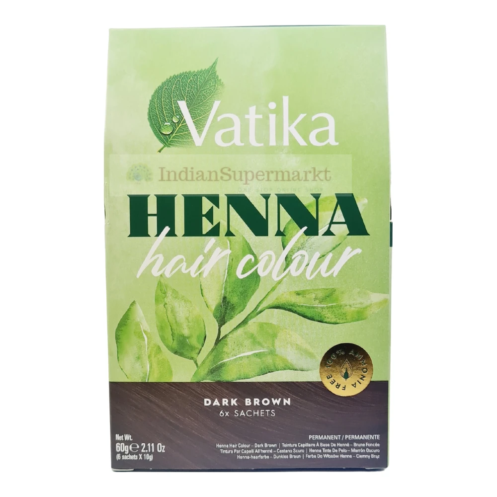 VATIKA Henna Hair Colour - Black Brown