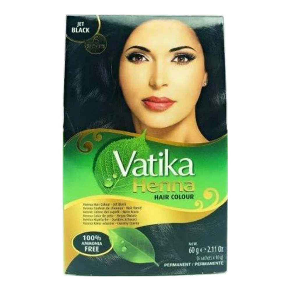 VATIKA Henna Hair Colour - Jet Black