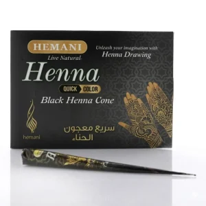 HEMANI Henna Cone Black 25g