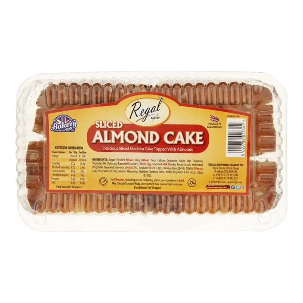 REGAL Almond Sliced Cake