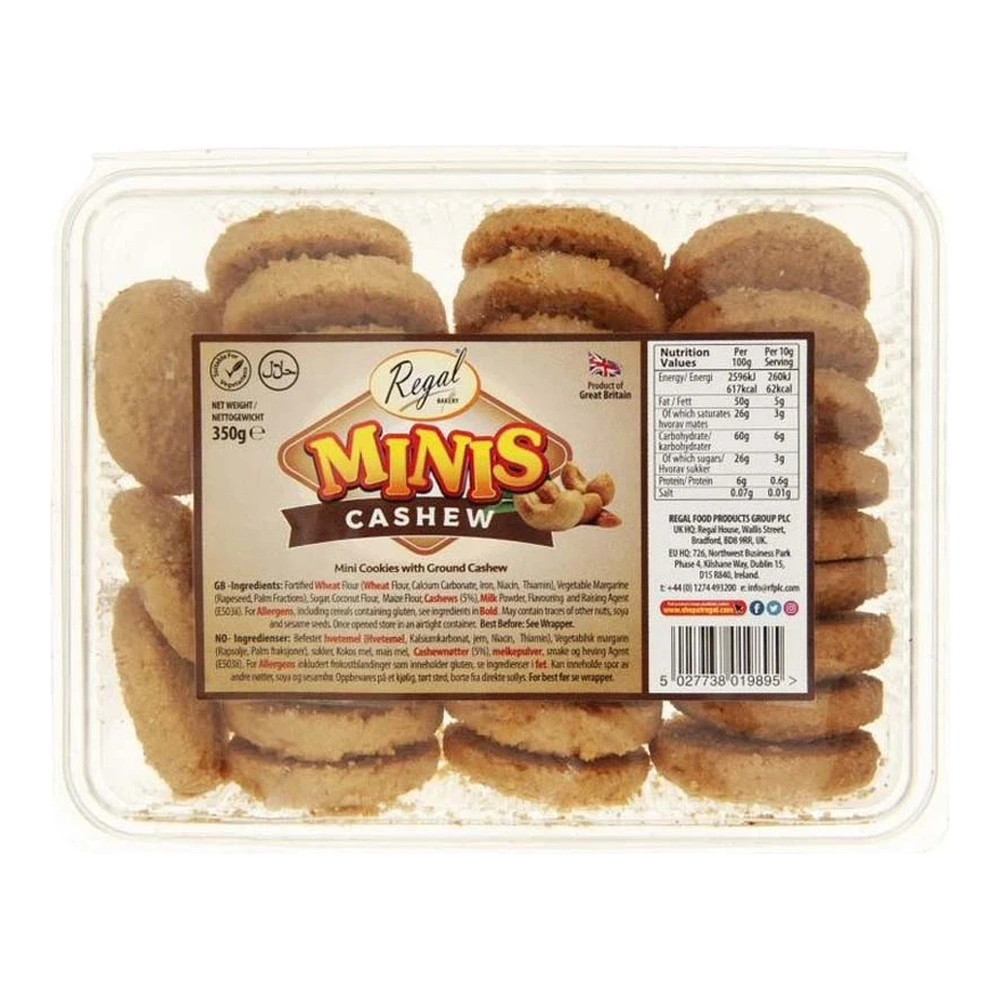 REGAL Minis Cashew Cookies