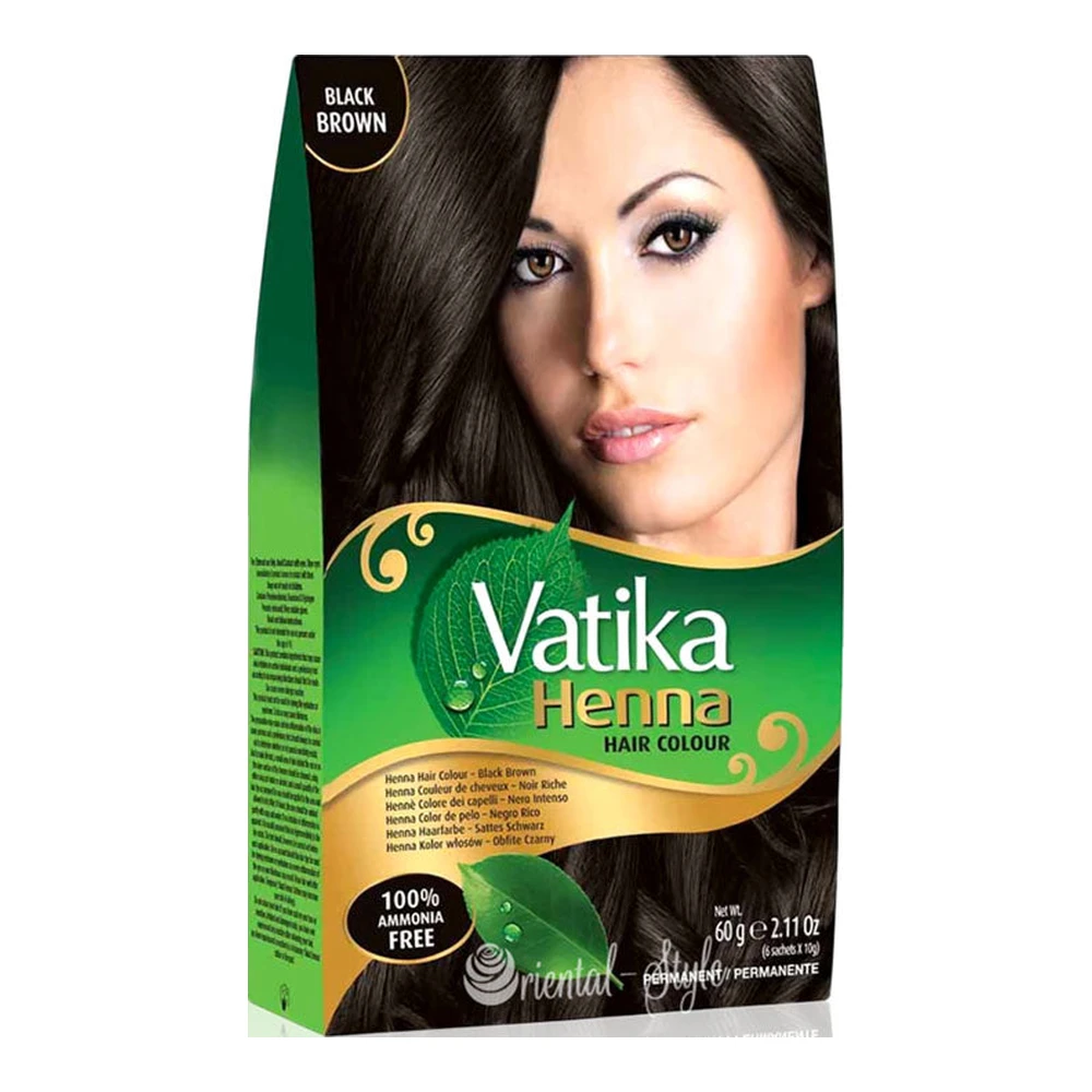 VATIKA Henna Hair Colour - Dark Brown